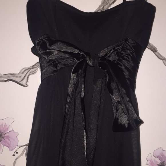 Purple and black lace dress - Picture 4 of 4